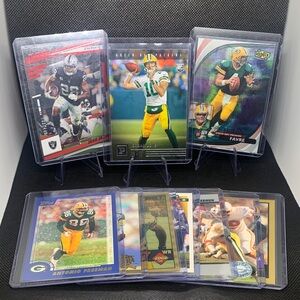 Green Bay Packers Jordan Love Rookie Josh Jacobs Brett Favre Sterling Sharpe!!